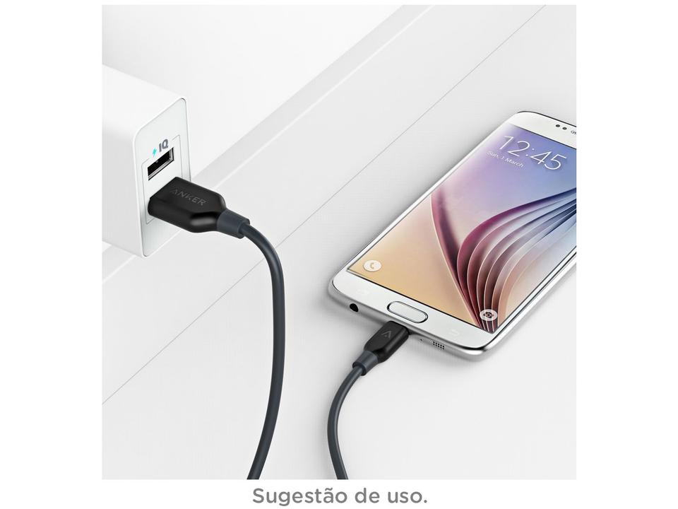 Cabo Carregador Micro USB Anker - Powerline - 3