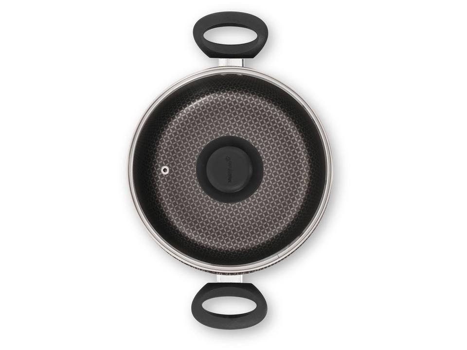 Caçarola Multiflon Antiaderente 18cm 2L Vermelho Gourmet - 2