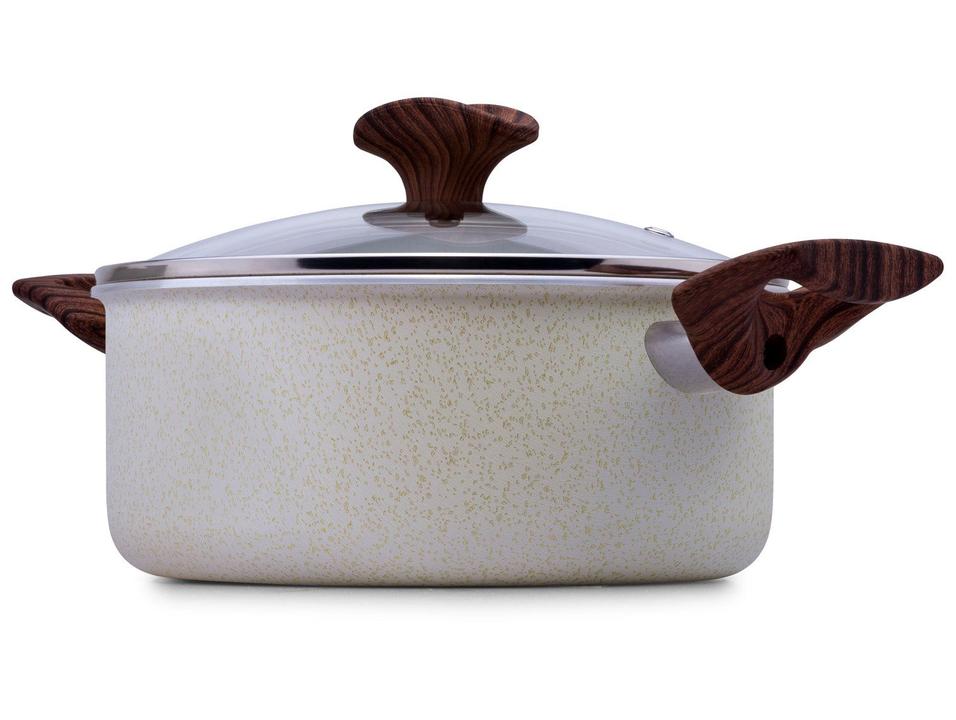 Caçarola Multiflon Antiaderente 20cm 2,7L Bege Petra - 2