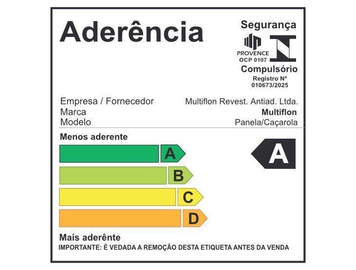 Caçarola Multiflon Antiaderente Cerâmico 22cm 3,1L Bege Capadócia - 4