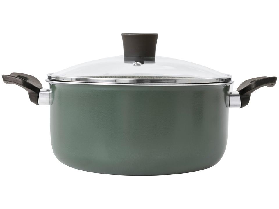 Caçarola Multiflon Antiaderente  de Alumínio 20cm 2,7L Verde Ekó - 2