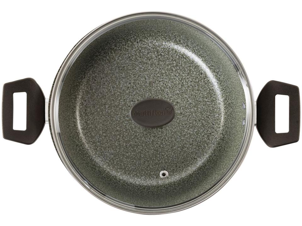 Caçarola Multiflon Antiaderente de Alumínio 22cm 3,9L Verde Ekó - 3
