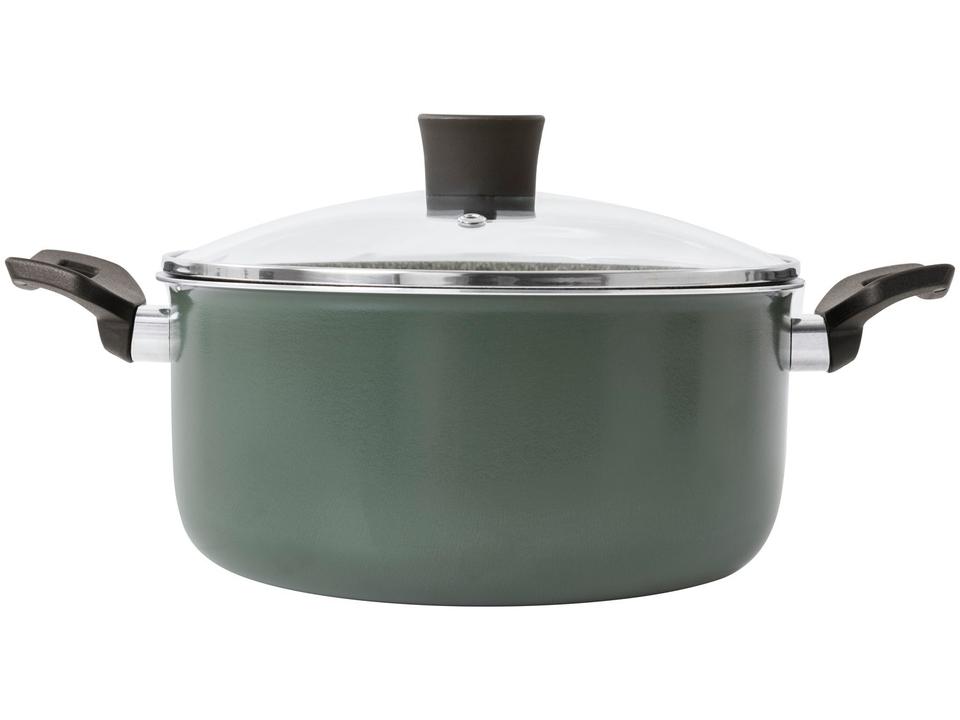 Caçarola Multiflon Antiaderente de Alumínio 22cm 3,9L Verde Ekó - 2