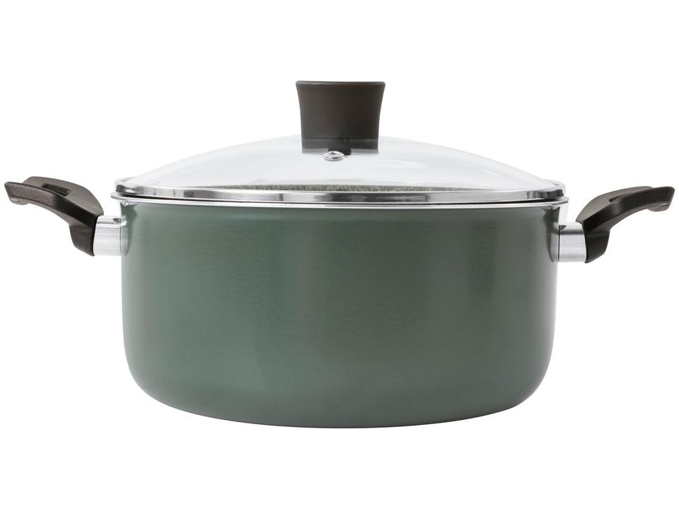 Caçarola Multiflon Antiaderente de Alumínio 24cm 5L Verde Ekó - 2