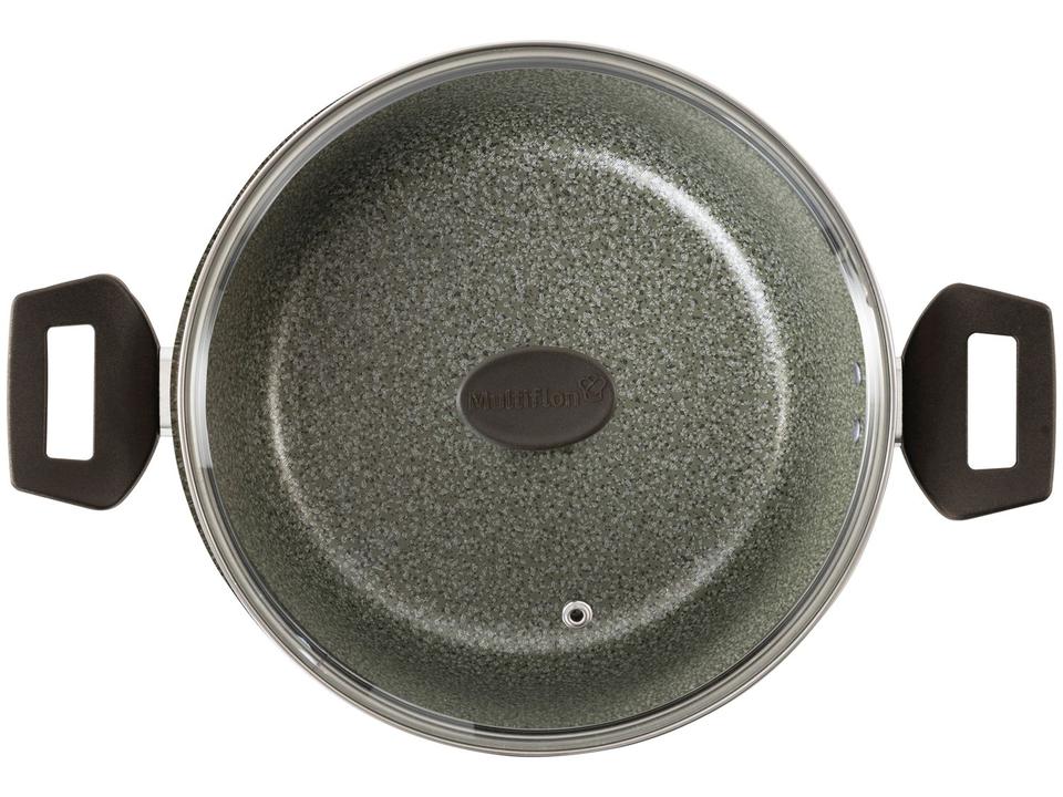 Caçarola Multiflon Antiaderente de Alumínio 24cm 5L Verde Ekó - 3