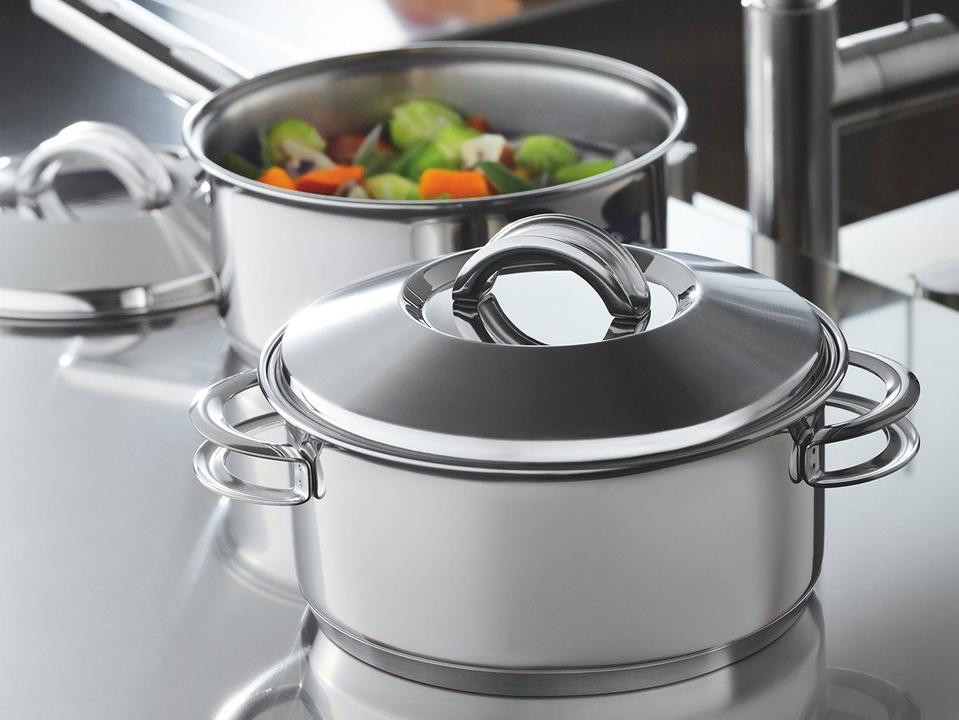 Caçarola Rasa Inox Fundo Triplo 28cm 7,1L Solar Tramontina 62503280 - 4