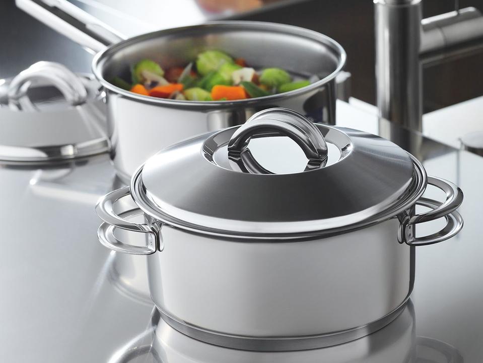 Caçarola Rasa Inox Fundo Triplo 28cm 7,1L Solar Tramontina 62503280 - 4