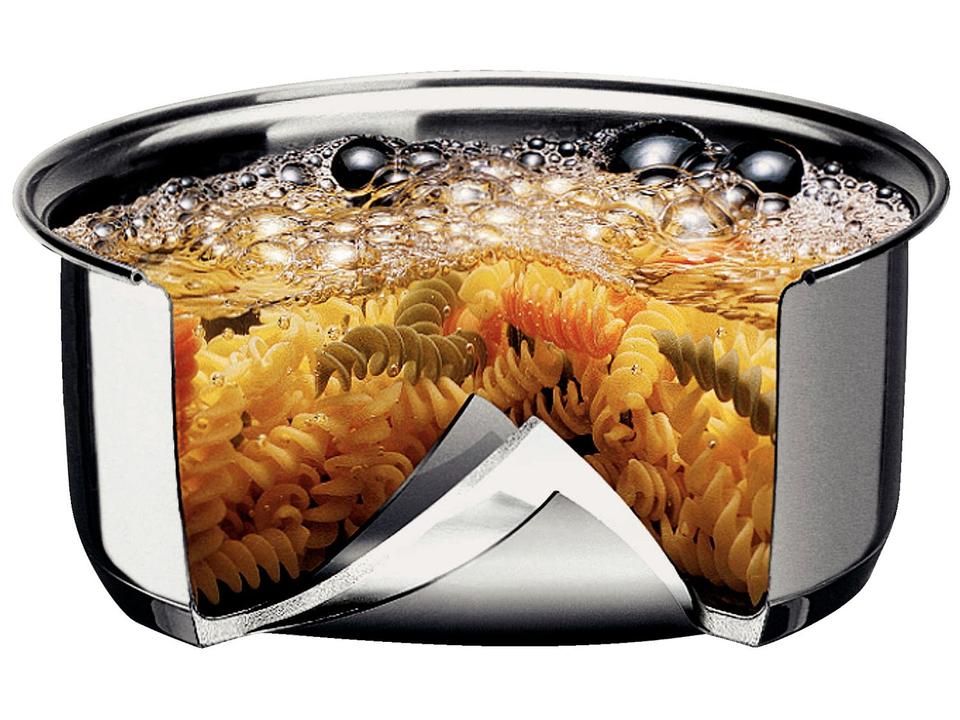 Caçarola Rasa Inox Fundo Triplo Solar 16cm 1,4L Tramontina - 2