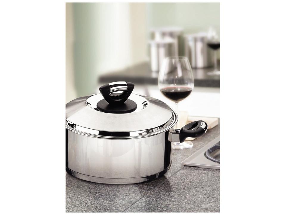 Caçarola Tramontina 2,9L 20cm 0.7mm com Tampa - 4