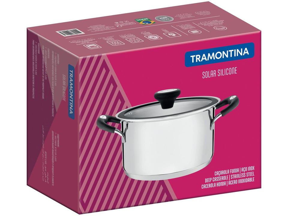 Caçarola Tramontina 3,6L 20cm com Tampa - 2