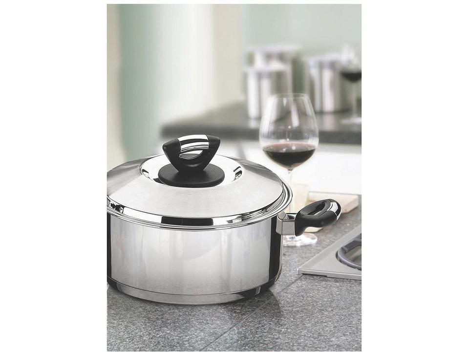 Caçarola Tramontina 4,7L 24cm 0.7mm com Tampa - 2