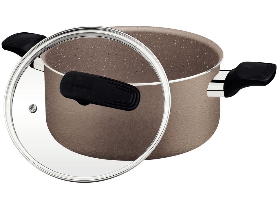 Caçarola Tramontina Antiaderente de Alumínio 20cm 2,9L Amêndoa Milazzo - 4