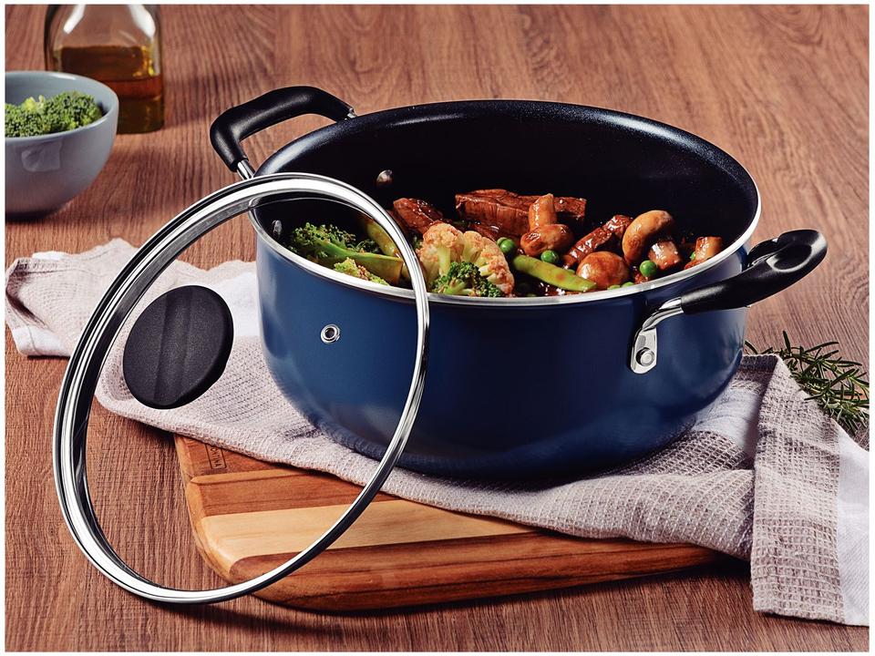 Caçarola Tramontina de Alumínio 20cm 2,9L Azul MediterrâneoTunis - 1