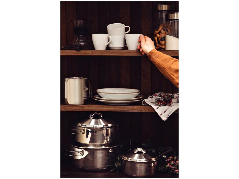 Caçarola Tramontina Inox com Tampa Solar 62503200 - 17