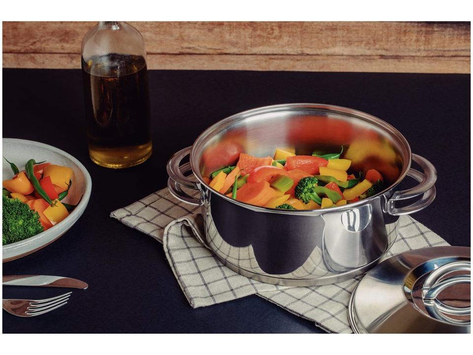 Caçarola Tramontina Inox com Tampa Solar 62503200 - 9