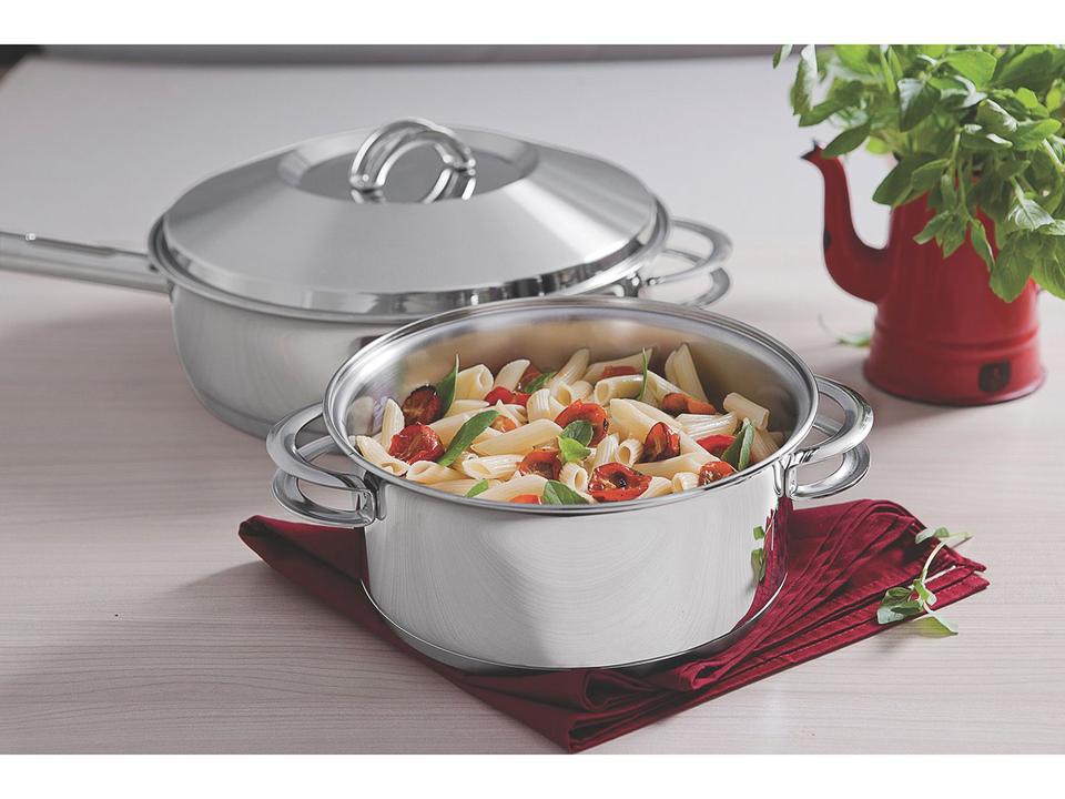 Caçarola Tramontina Inox com Tampa Solar 62503240 - 5