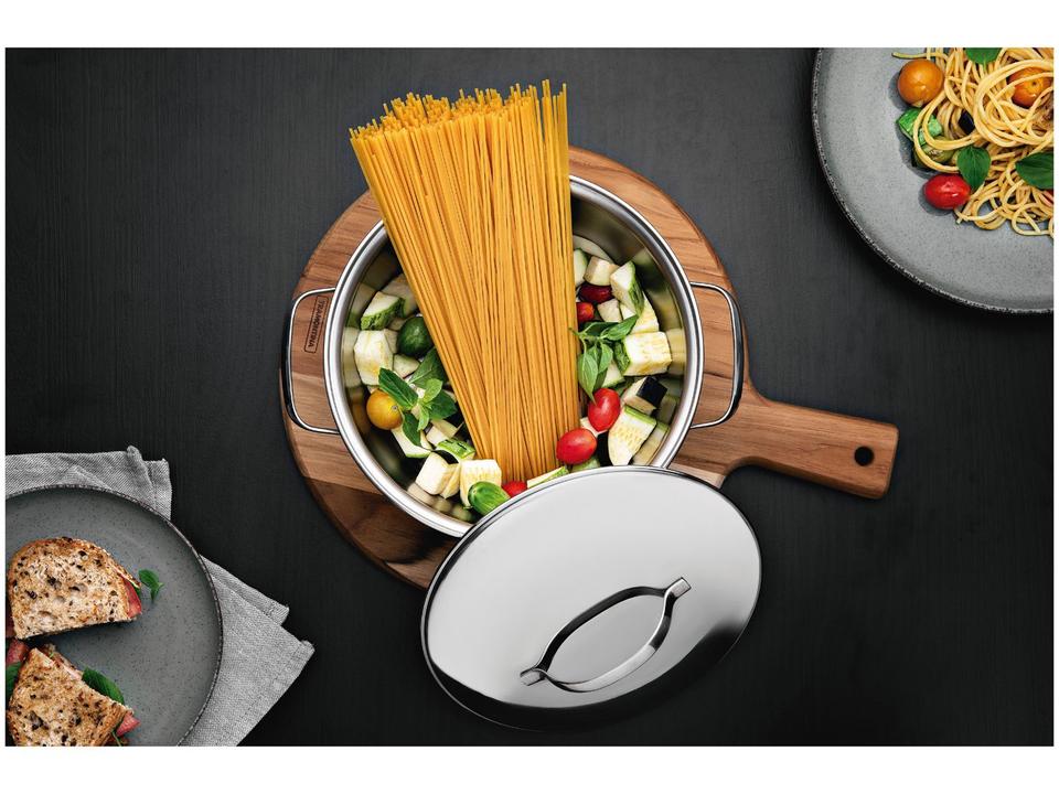 Caçarola Tramontina Inox Fundo Triplo 20cm 3,1L Allegra 62654201 - 2