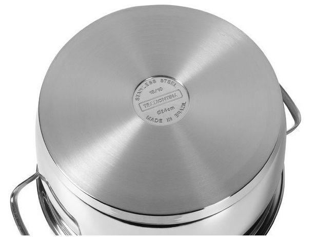 Caçarola Tramontina Inox Fundo Triplo 24cm 5,7L Allegra 62654240 - 4