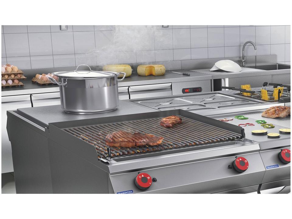 Caçarola Tramontina Inox Fundo Triplo 40cm 23L Professional - 2