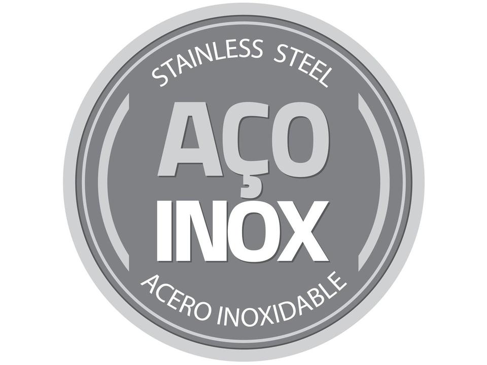 Caçarola Tramontina Inox Fundo Triplo com Tampa - 5