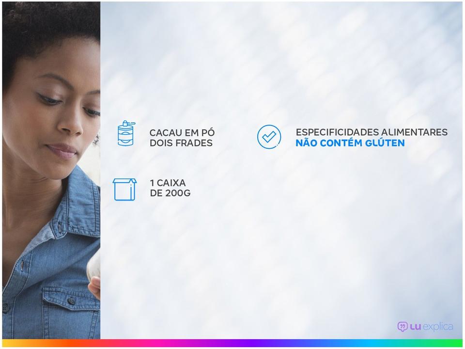 Cacau em Pó Dois Frades 100% Cacau Nestlé - 2