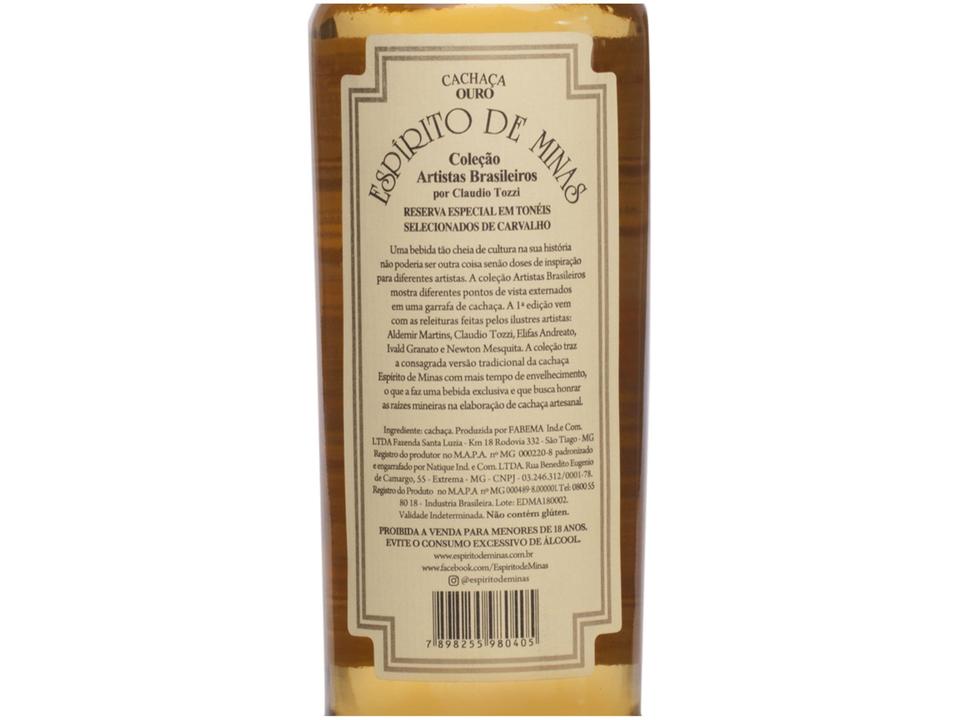 Cachaça Espírito de Minas Ouro - 5