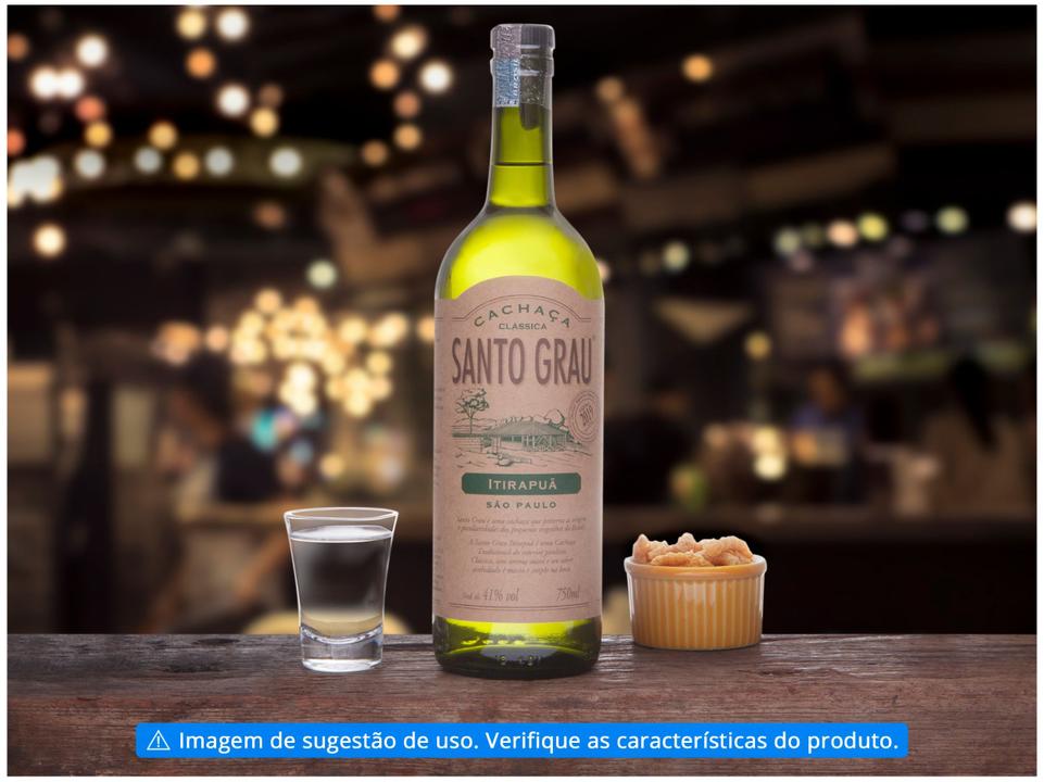 Cachaça Santo Grau Clássica Itirapuã 750ml - 2