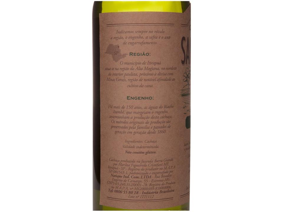 Cachaça Santo Grau Clássica Itirapuã 750ml - 5