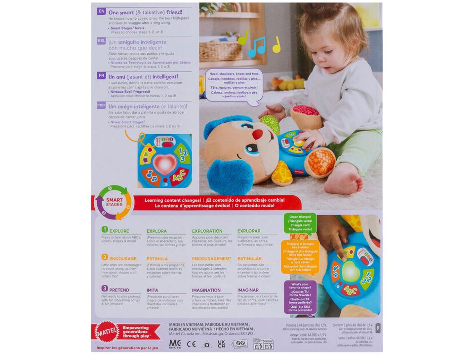 Cachorrinho Aprende Comigo Para Bebês Fisher-Price Mattel - 6