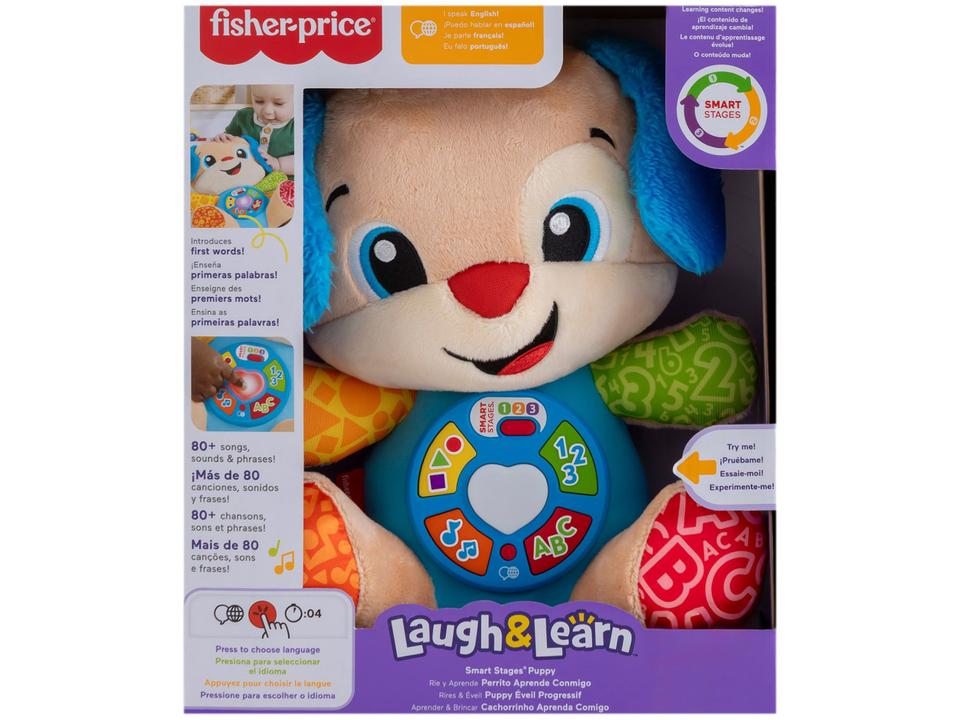 Cachorrinho Aprende Comigo Para Bebês Fisher-Price Mattel - 5