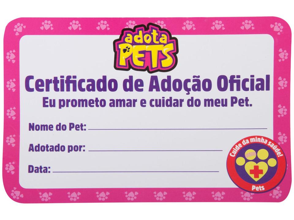 Cachorro de Brinquedo Adota Pets Coockie - Multikids com Acessórios BR1067 - 4