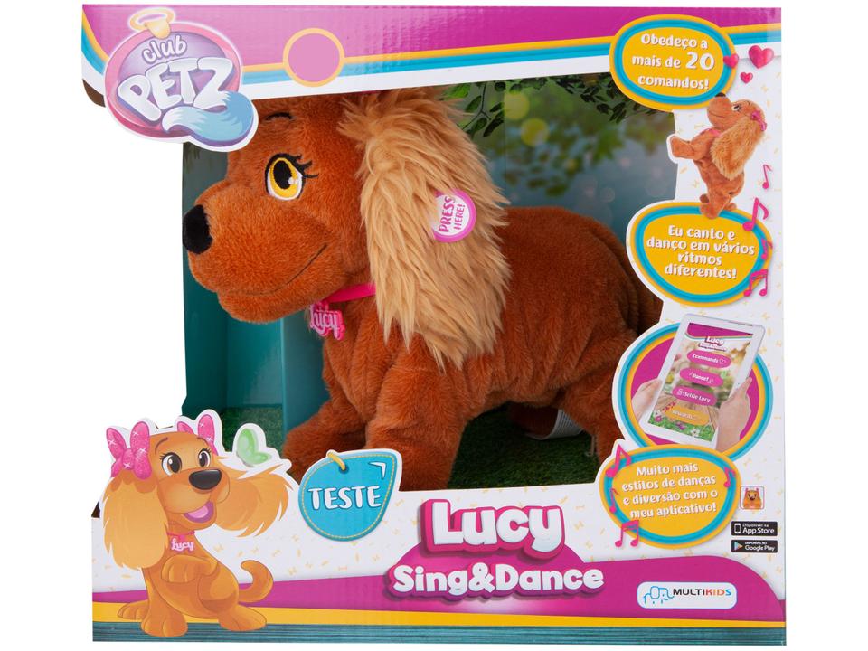 Cachorro de Brinquedo Cachorrinha Lucy - 4