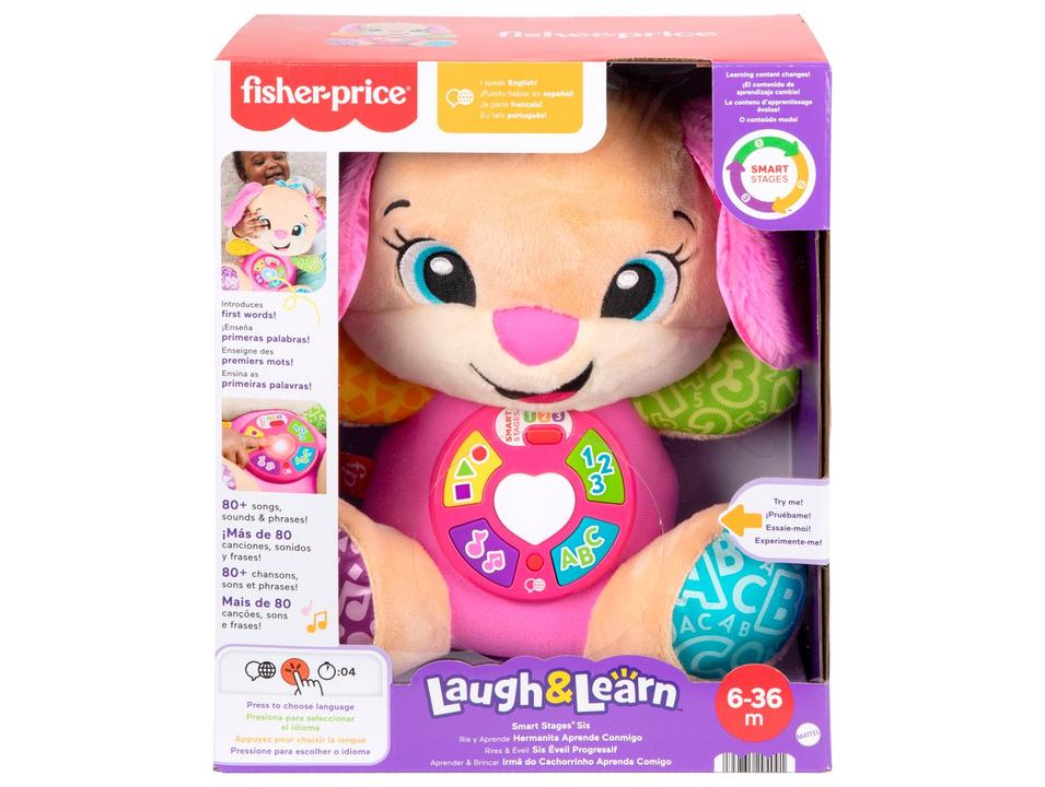 Cachorro de Brinquedo Irmã Aprende Aprende Comigo - 5