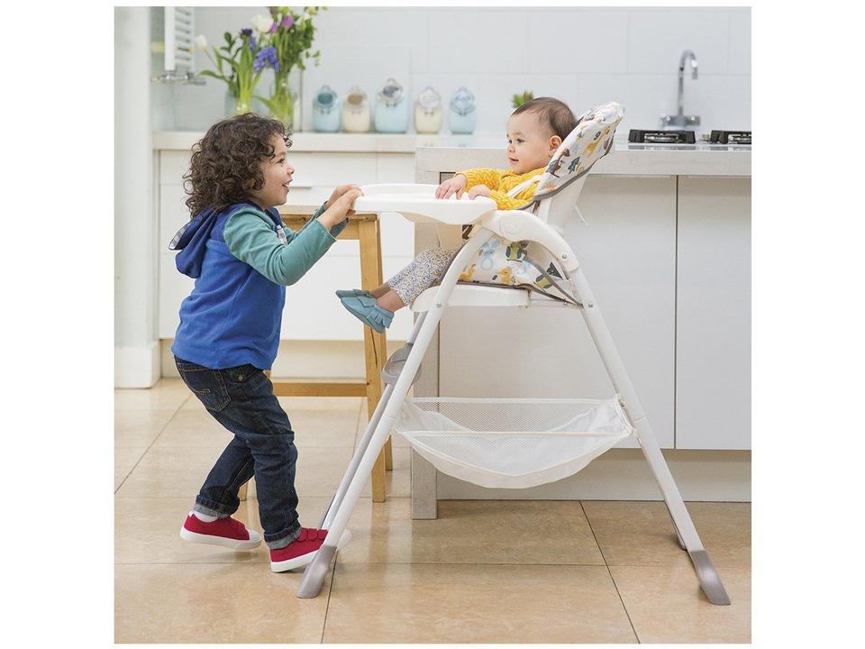 Cadeira de Alimentação Alta Joie Mimzy Snacker Alphabet 3 Posições de Altura até 15kg - 1