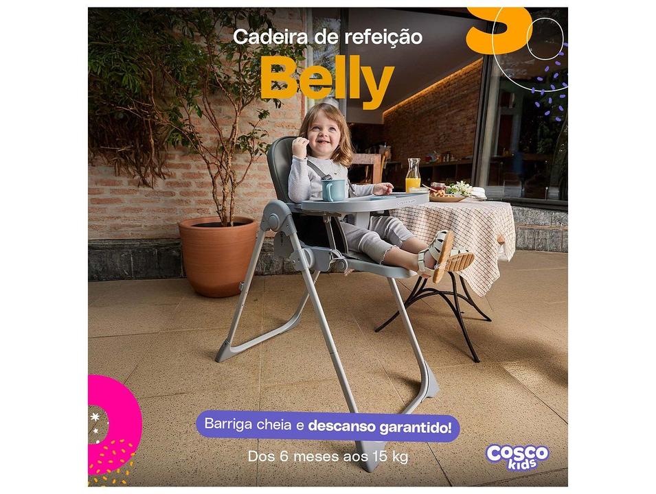 Cadeira de Alimentação Cosco Kids Belly 7 Posições de Altura 0 a 15kg - 2