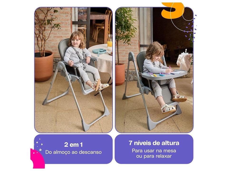 Cadeira de Alimentação Cosco Kids Belly 7 Posições de Altura 0 a 15kg - 4