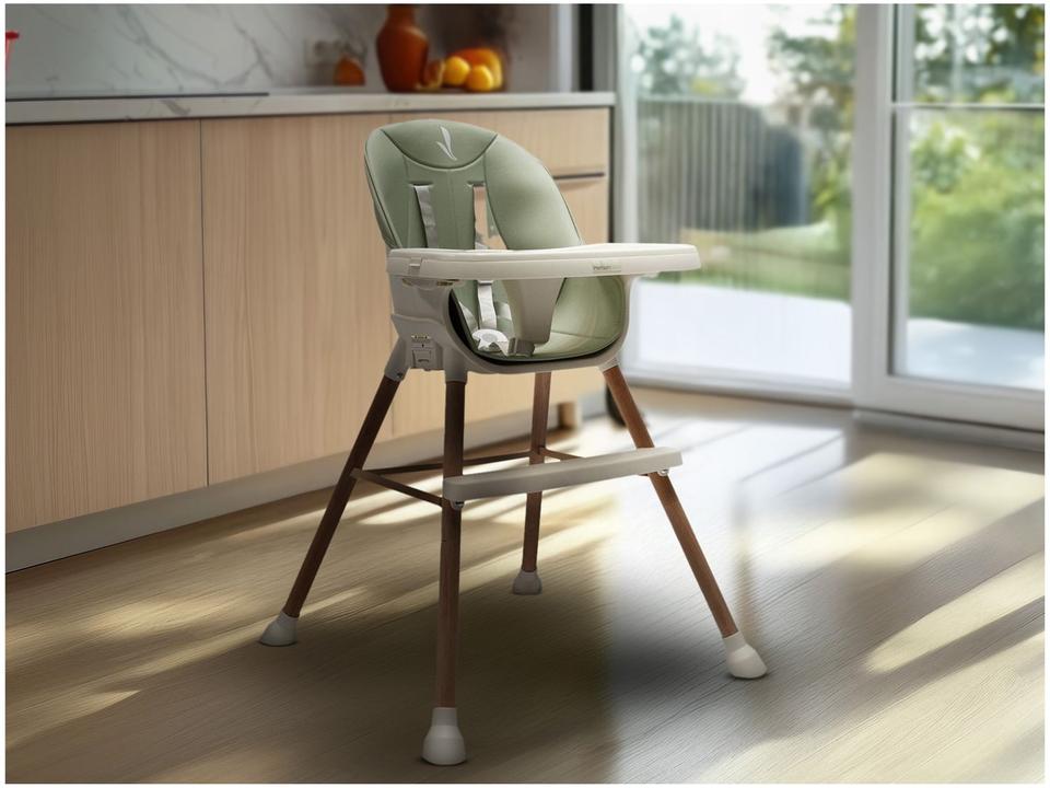 Cadeira de Alimentação Pés de Madeira Premium Baby - 1