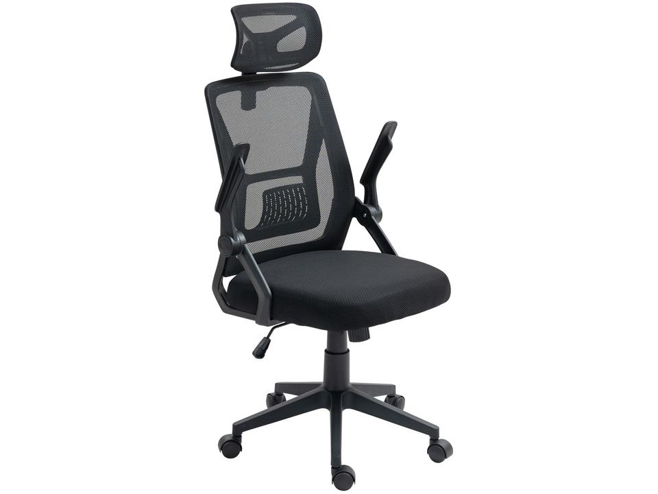 Cadeira de Escritório Diretor Giratória Preta DIR-006 Otello - 2