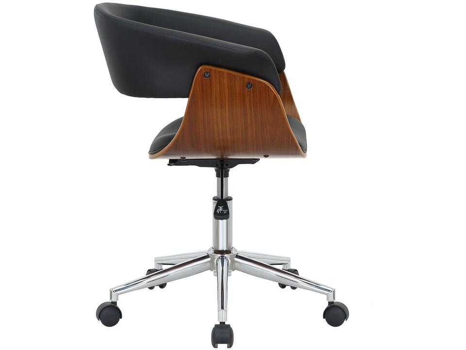 Cadeira de Escritório Executiva Giratória Preta DSG-002 Otello - 2