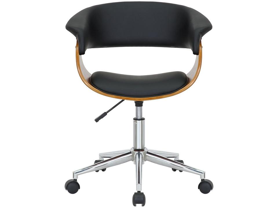 Cadeira de Escritório Executiva Giratória Preta DSG-002 Otello - 1
