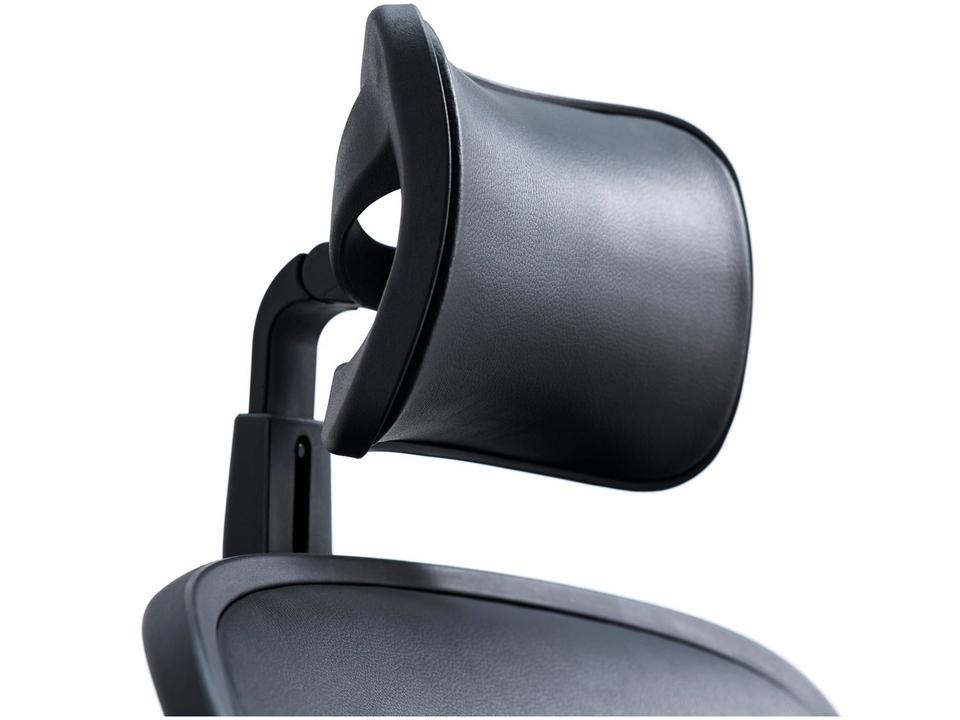 Cadeira de Escritório Presidente Giratória Preto - 15