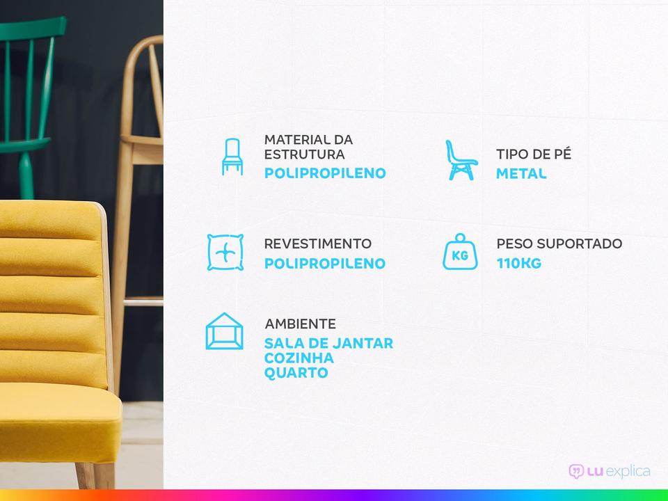 Cadeira de Polipropileno Empório Tiffany - 1