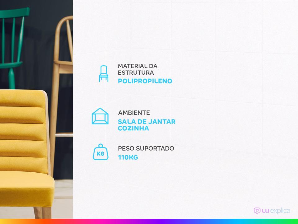 Cadeira de Polipropileno Empório Tiffany Web - 1