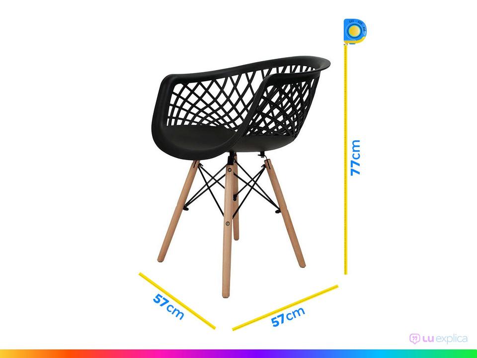 Cadeira de Polipropileno Empório Tiffany Web - 6