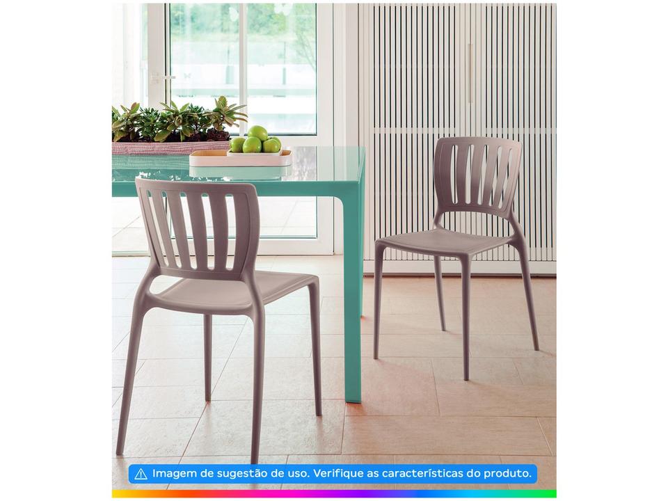 Cadeira de Polipropileno Pé Palito Tramontina Manu - 1