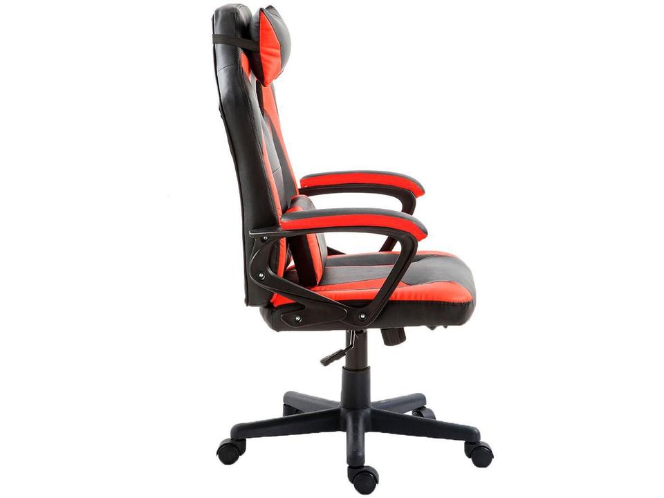 Cadeira Gamer Preta e Vermelha 100 - 3
