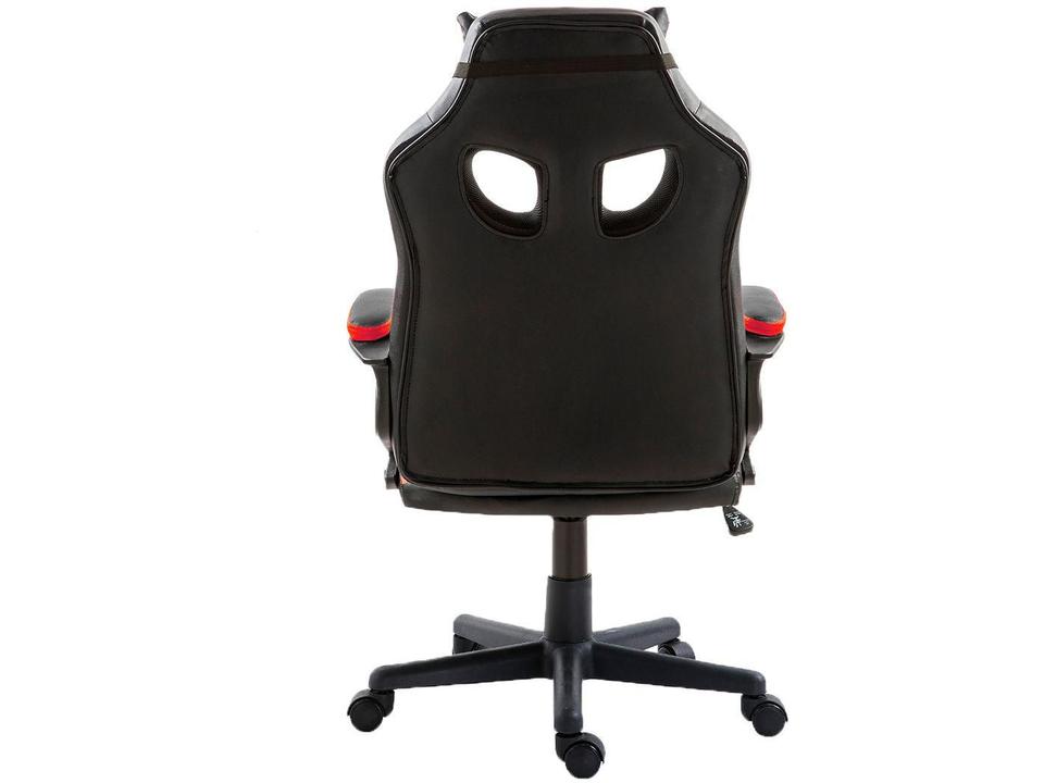Cadeira Gamer Preta e Vermelha 100 - 4