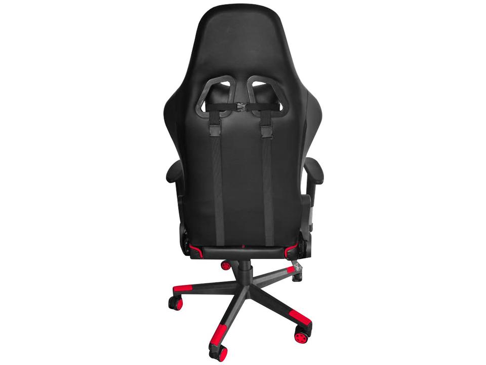 Cadeira Gamer Reclinável Preta e Vermelha GAM-VE1 AC Comercial - 6