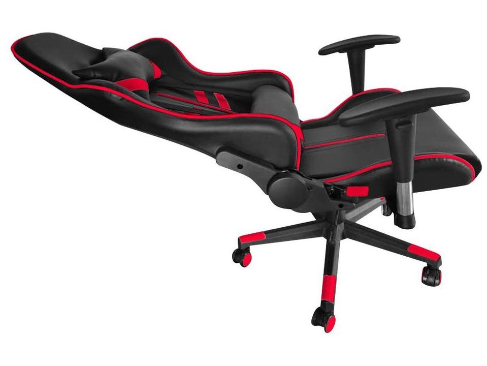 Cadeira Gamer Reclinável Preta e Vermelha GAM-VE1 AC Comercial - 5