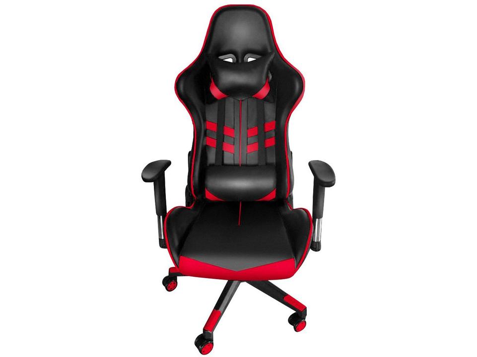 Cadeira Gamer Reclinável Preta e Vermelha GAM-VE1 AC Comercial - 3
